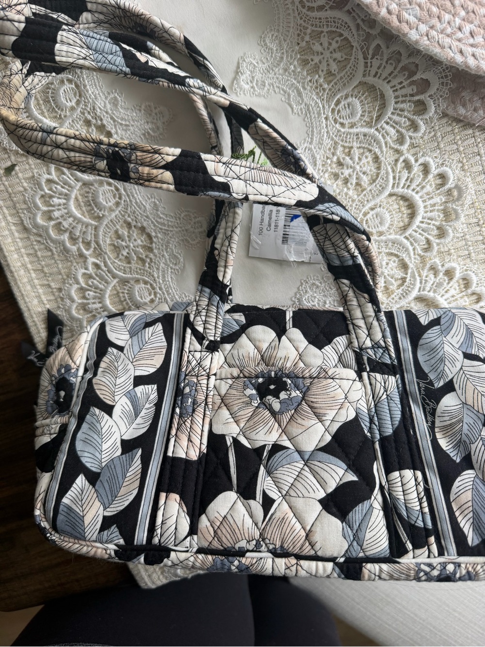 Vera Bradley Camellia Handbag Retired Floral NWT Style 11811-118